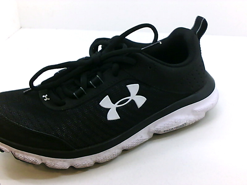 Under Armour Women's Shoes UA W Charged Assert 8 Canvas Low Top, Black