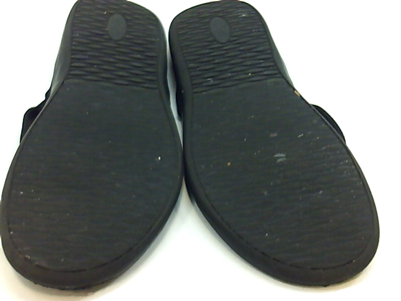 black arch support sandals