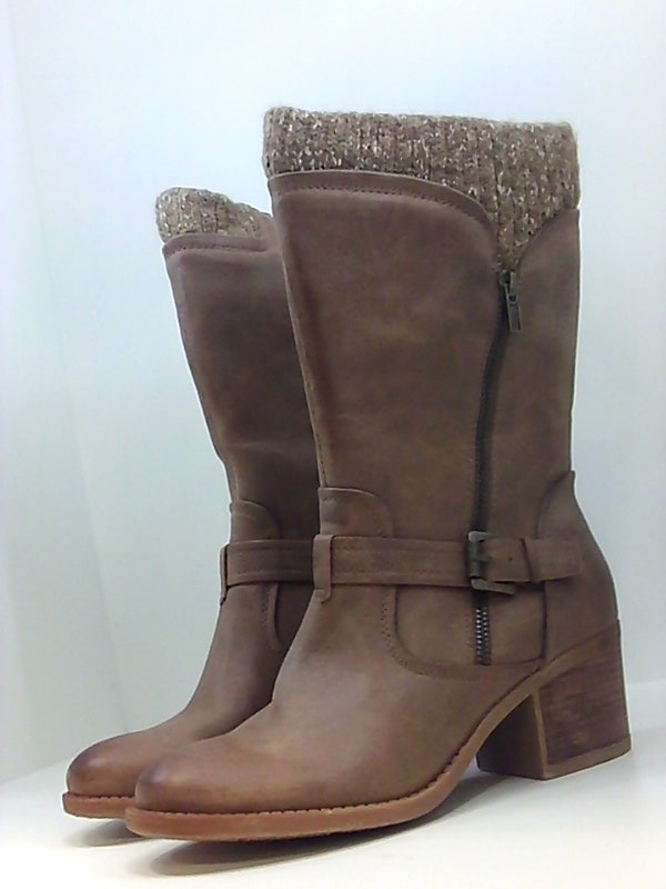 bear trap mid calf boots