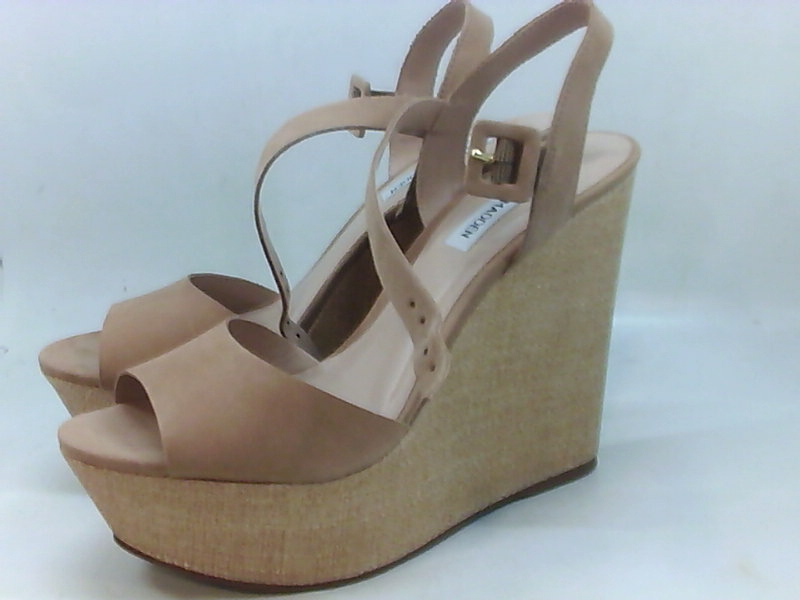 Steve Madden Womens Citrus Leather Open Toe Casual, Camel ...