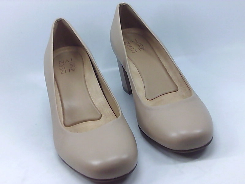 taupe closed toe heels