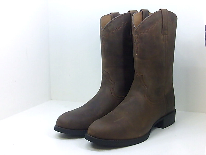 ariat heritage roper square toe