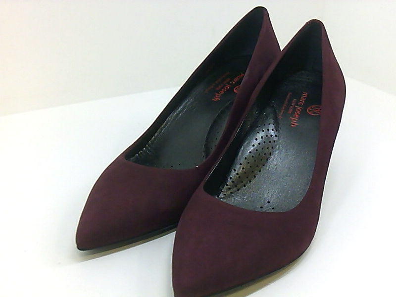 Marc Joseph New York Women's Shoes Whitehall St Leather, Wine Nubuck ...