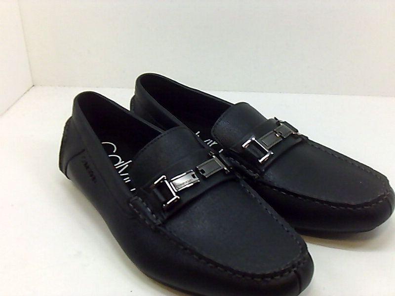 calvin klein black slip on trainers