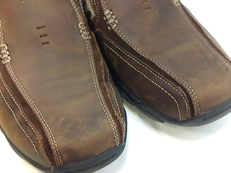 Skechers Men's DiameterZinroy SlipOn Loafer, Dark Brown, Size 10.5