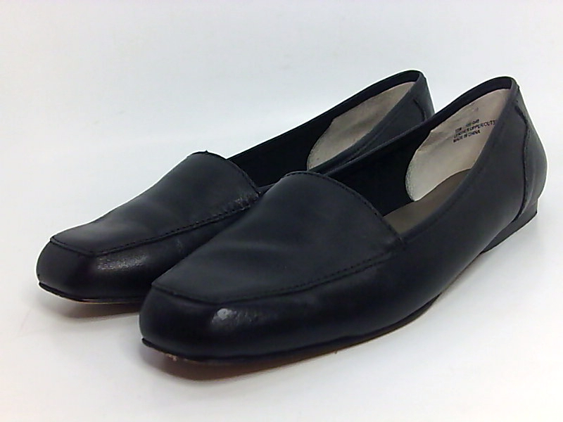 ARRAY Womens Freedom Leather Square Toe Loafers, Black, Size 10.0 b4qf ...