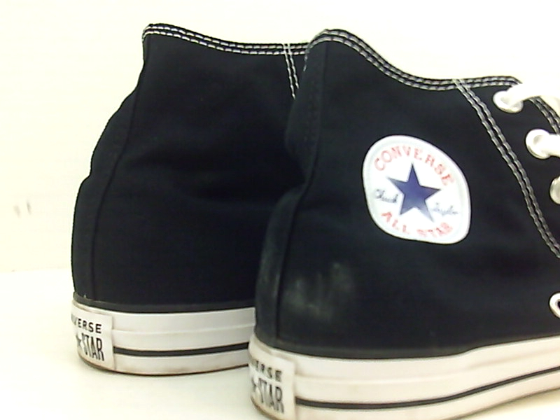 black lace up converse