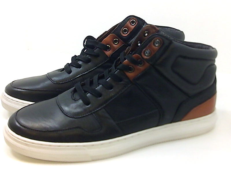black leather steve madden shoes