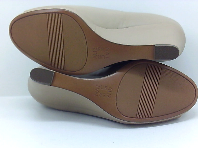 naturalizer peep toe flats