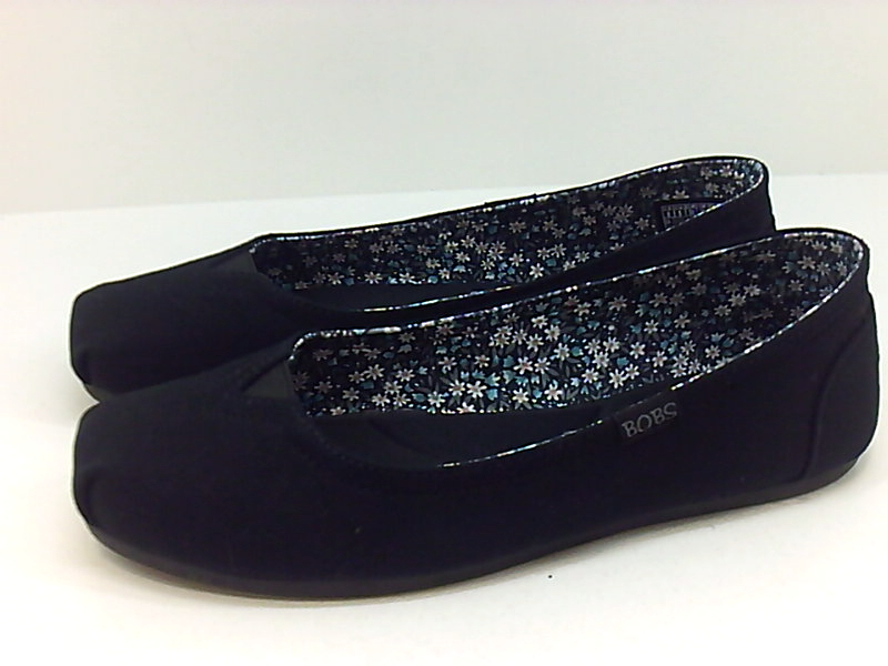 bobs ballet flats black