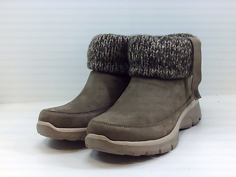 skechers relaxed fit easy going high zip women's ankle boots
