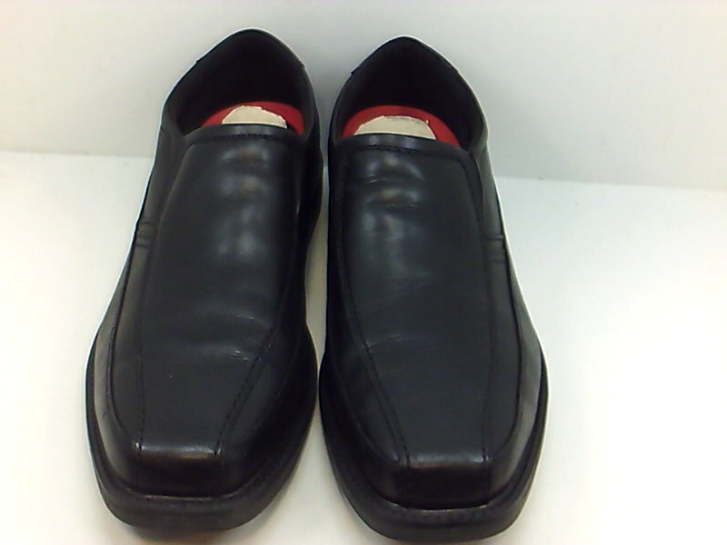 Rockport Mens SL2 BIKE Leather Square Toe Slip On Shoes, Black, Size 13 ...