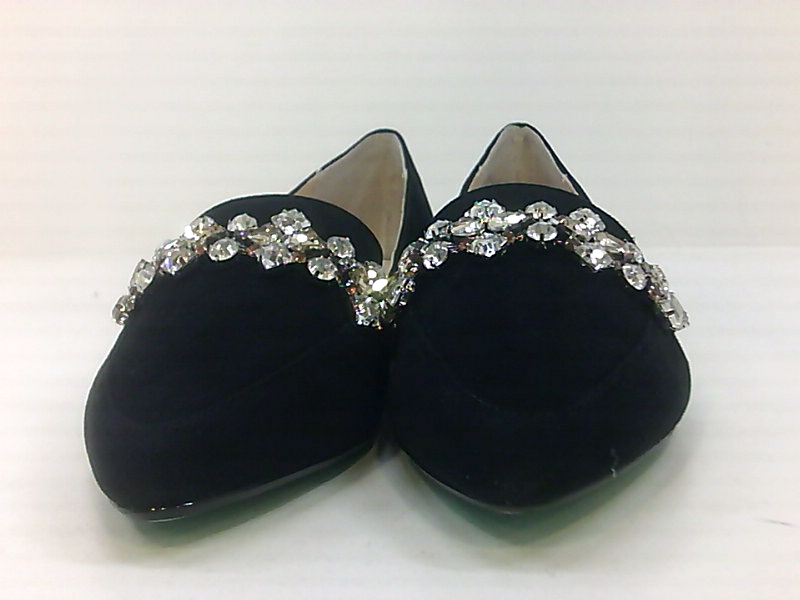 betsey johnson rhinestone loafers