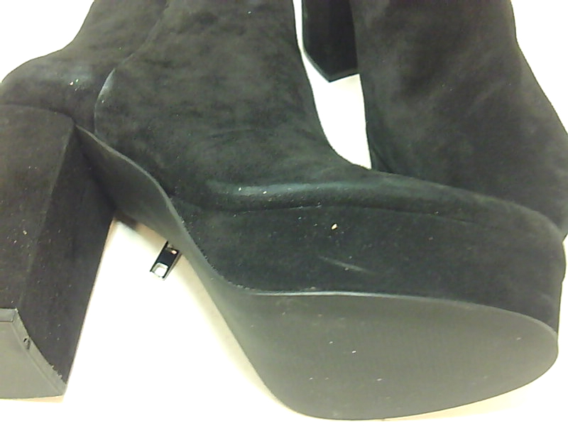 steve madden gratify suede platform booties