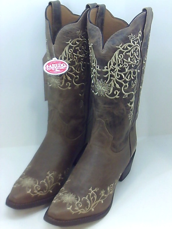 taupe western booties