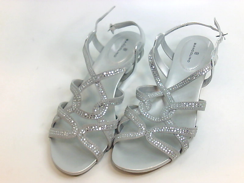 Bandolino Women's Galtelli Wedge Sandal, Silver, Size 8.0 wKL4 | eBay
