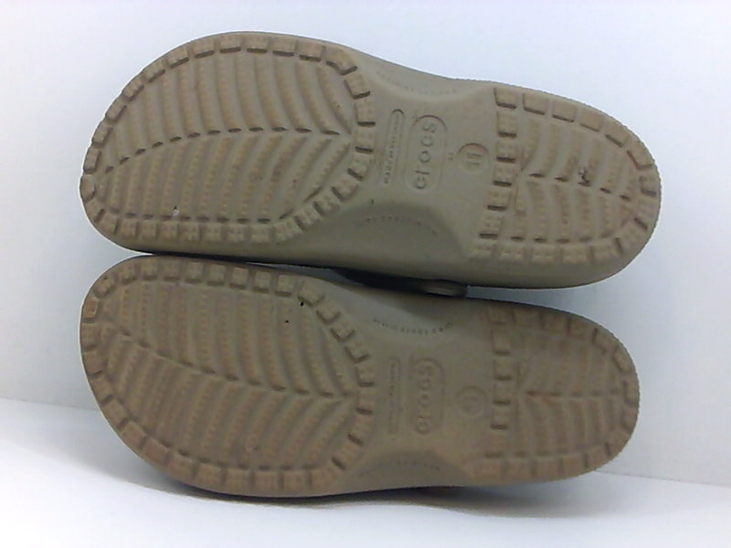 Crocs Womens Crocs Closed Toe Casual Slide Sandals, Khaki, Size 13.0 ...