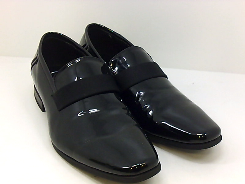 Calvin Klein Men's Bernard Loafer, Black Patent, Size 8.5 9jzf | eBay