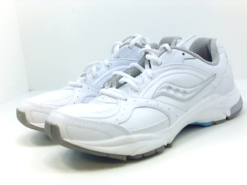Saucony Womens ProGrid Integrity ST2 Leather Low Top, White/Silver ...