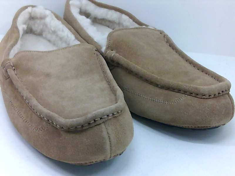 amazon essentials men's leather moccasin slipper