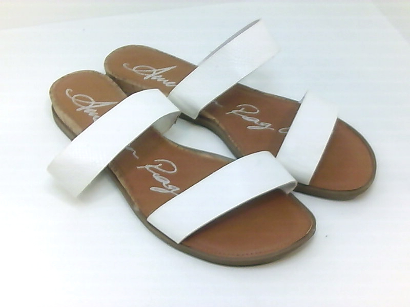 american rag white sandals