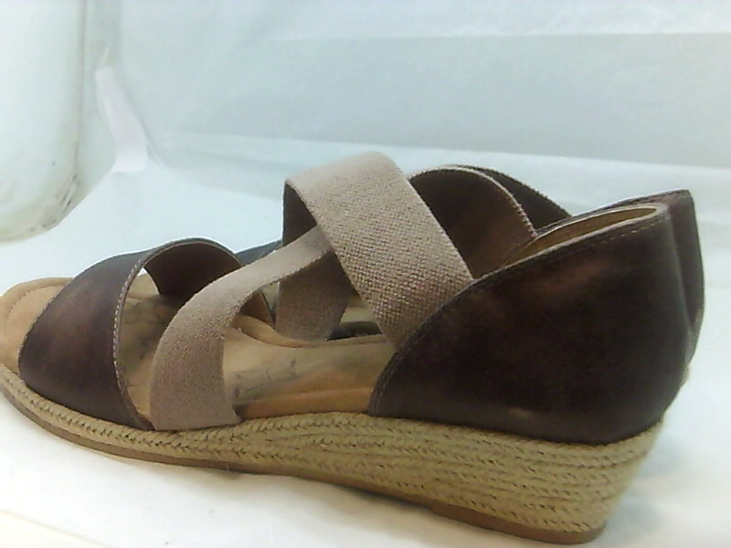 bronze slide sandals