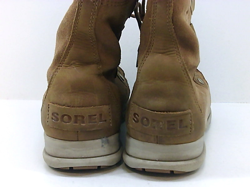 Sorel Womens Explorer Joan Suede Closed Toe MidCalf Cold, Brown, Size
