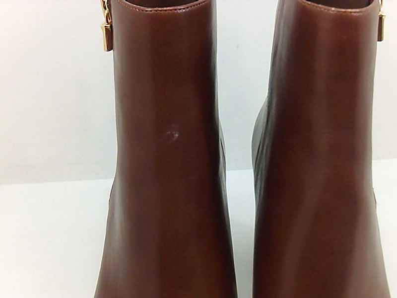 Michael Michael Kors Womens Margaret bootie Leather, Dark Caramel, Size 9.0 xCBM | eBay