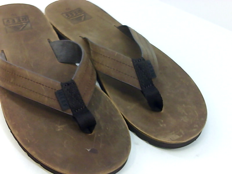 reef mens leather sandals