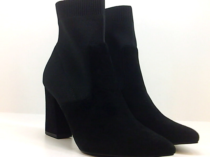 Steve Madden Womens Remy Pointed Toe Ankle Fashion Boots, Black Suede ...