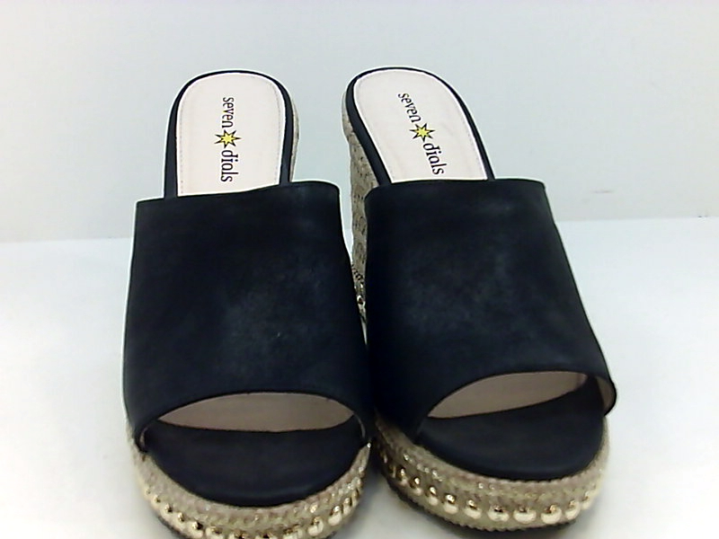 SEVEN DIALS Shoes Shania Women's Sandal, Black, Size 8.0