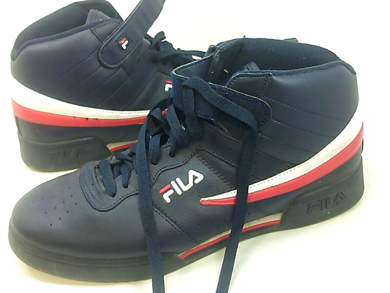 Fila Men's Shoes 1VF059LX Leather Hight Top Fashion, Red, Size 10.5 ...