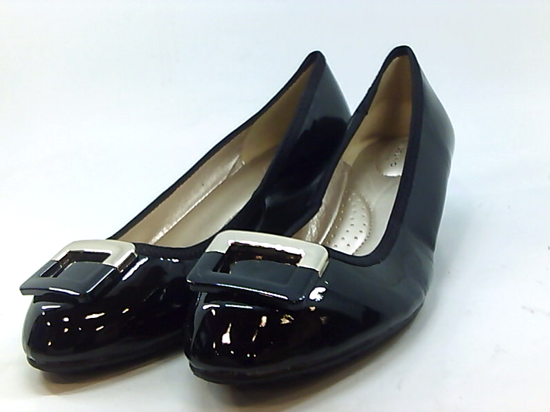 ladies grey wedge shoes