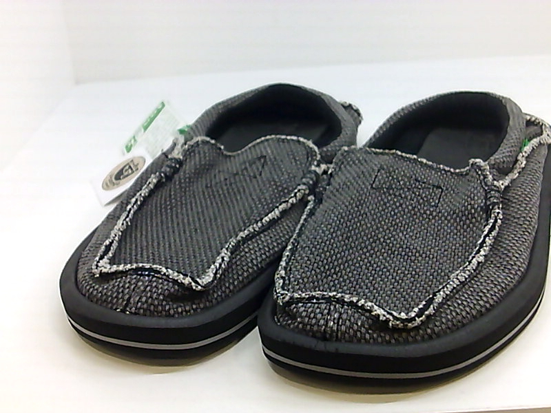 Sanuk Donna ST Hemp Sidewalk Surfer - Black