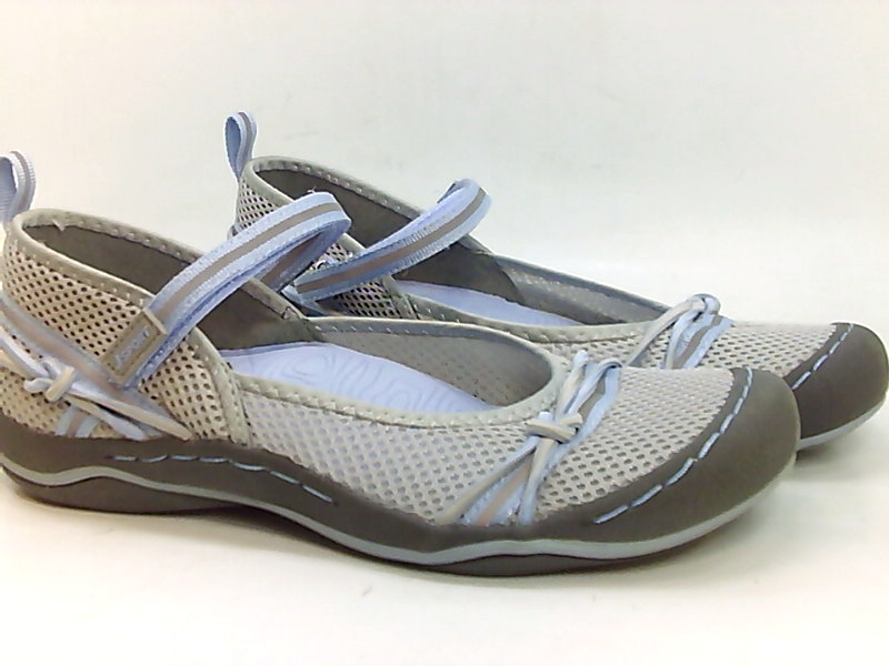 JSport by Jambu Women's Misty Encore Mary Jane Flat, Blue, Size 7.0