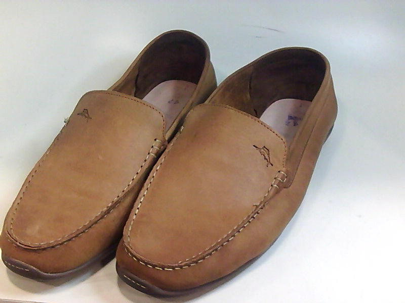 Tommy Bahama Mens Orion Leather Closed Toe Penny Loafer, Brown, Size 14 ...