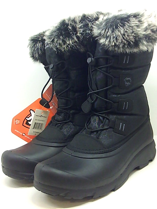 arcticshield women's waterproof memory foam fur winter snow boots