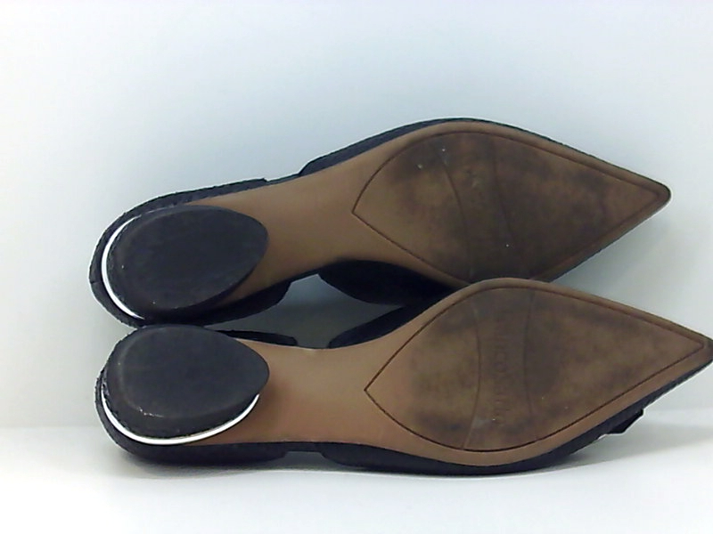 franco sarto black slides