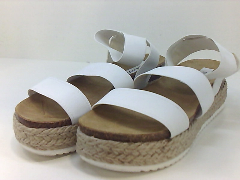steve madden kimmie white flatform espadrille sandals