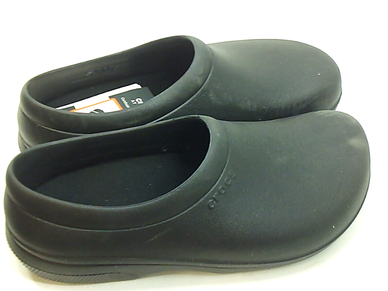 Crocs Womens On The Clock Closed Toe Clogs, Black, Size 10.0 nxGh | eBay