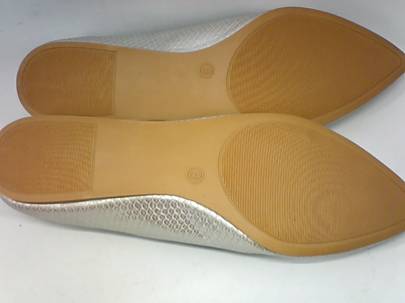 Diba Womens Scout Pointed Toe Loafers, Gold Snake, Size 9