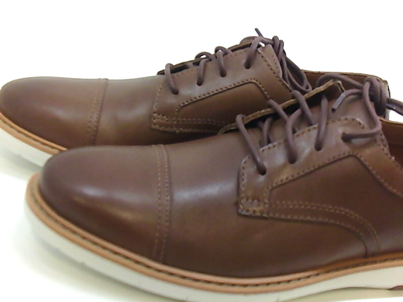 Clarks Men's Draper Cap Oxford, Tan Leather, Size 7.5 tY8i | eBay