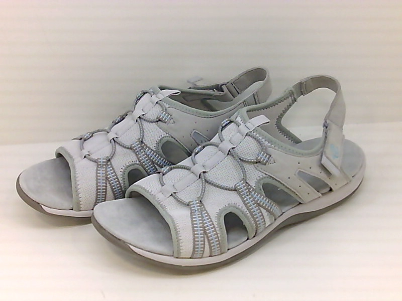 Easy Spirit Womens Spark2 Fabric Open Toe Walking Sport Sandals, Mist, Size 11.0 | eBay