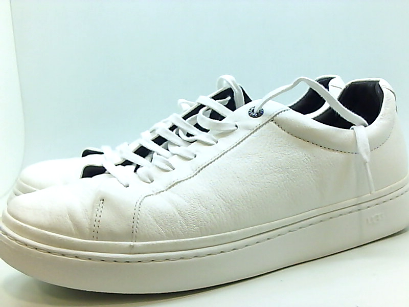 UGG Men's Cali Lace Low Leather Sneaker, White, Size 10.0 wdXi | eBay