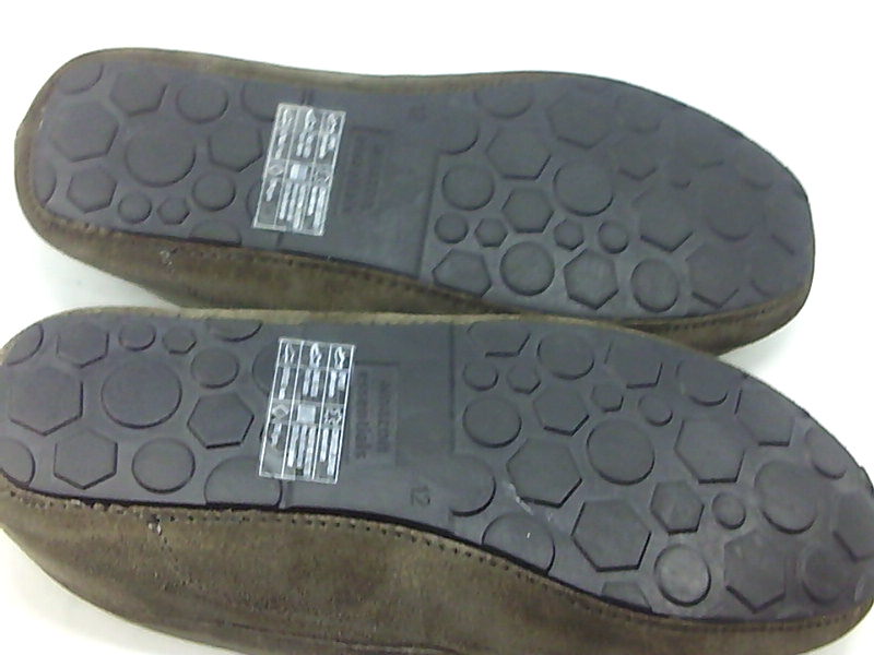 amazon essentials men's leather moccasin slipper