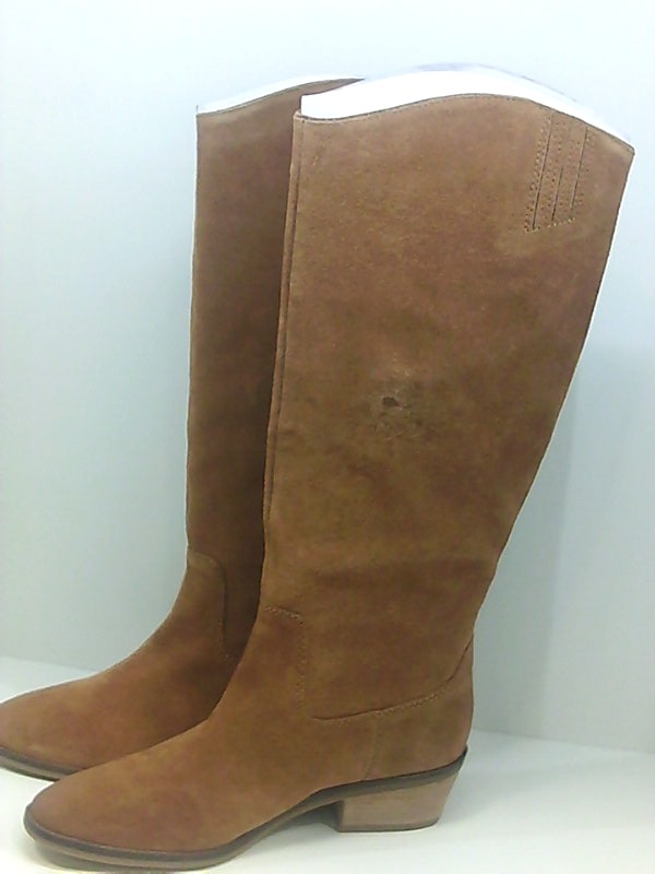 caden stitch suede tall boot