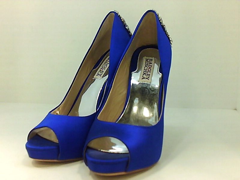 badgley mischka sapphire shoes