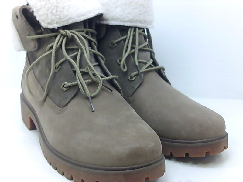 women's timberland jayne teddy fleece fold down waterproof boot