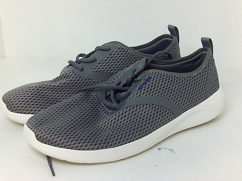 Crocs Men's LiteRide Mesh Lace-Up Sneaker, Smoke/White, Size 10.0 RiTY ...