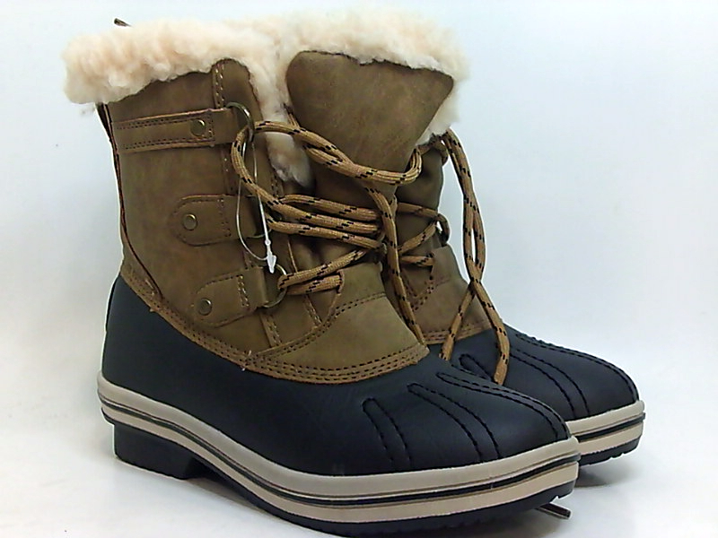 Bearpaw Womens gina Almond Toe Ankle Cold Weather Boots, Hickory 2 ...